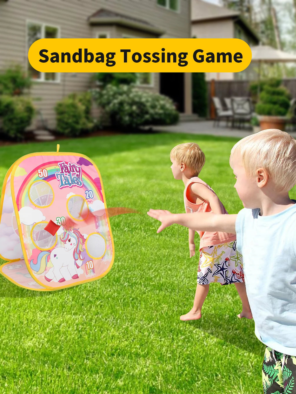 3-in-1 Bohnensackwurfspiel-Set für Kinder - Interaktives Eltern-Kind-Spielzeug für Schulsport, Geburtstag & Ostergeschenke