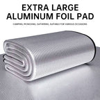 Outdoor Camping Schaumfolie Matte Tragbare Feuchtigkeitsdichte Unterlage Picknick Strandmatte Aluminium Isolier Schlafunterlage Camping Zubehör