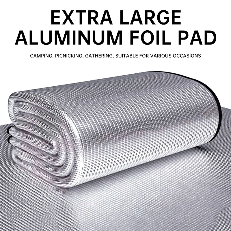 Outdoor Camping Schaumfolie Matte Tragbare Feuchtigkeitsdichte Unterlage Picknick Strandmatte Aluminium Isolier Schlafunterlage Camping Zubehör