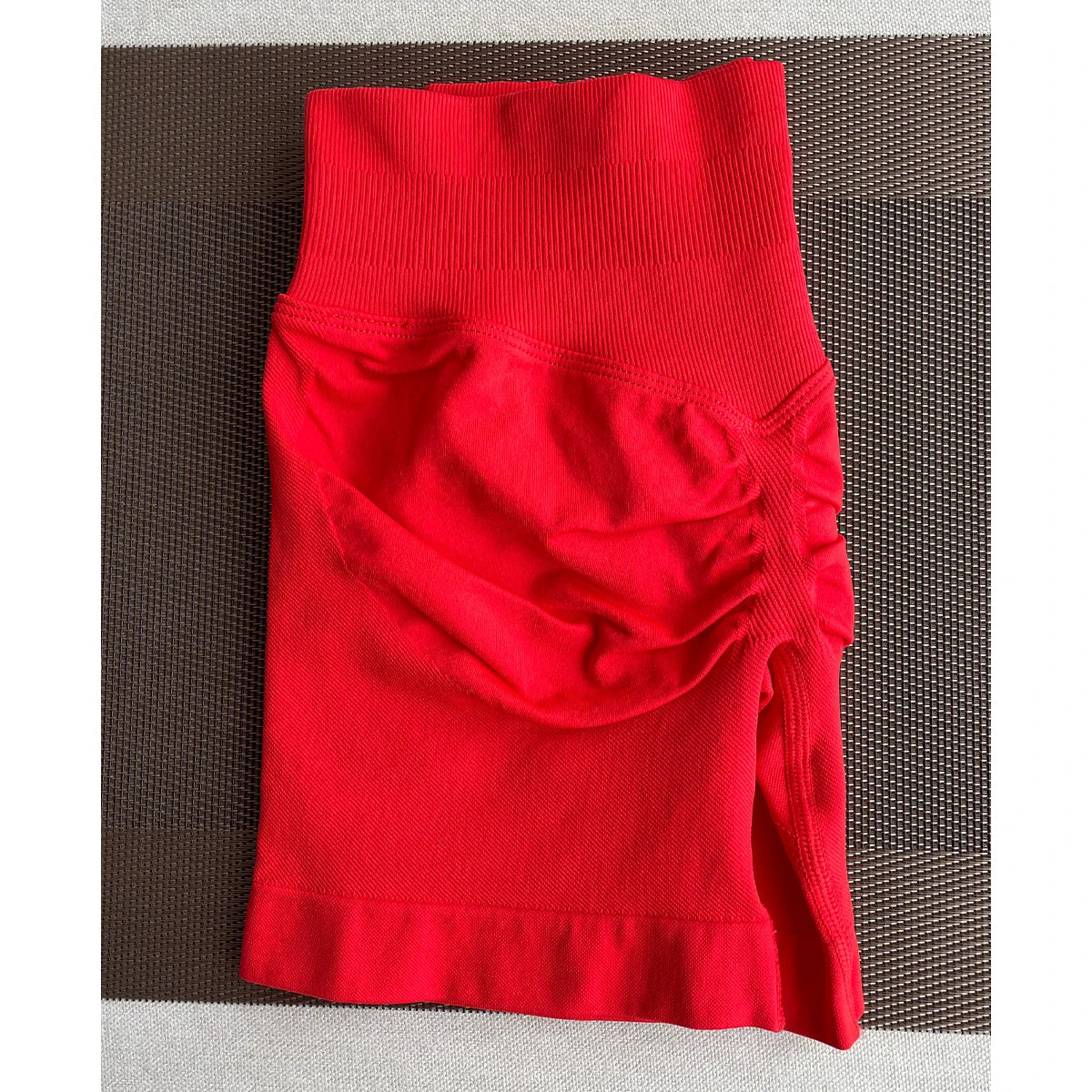 TKITK Shorts Nahtlose Yogahosen Damen Fitness Outfits Shark Bite Shorts für Fitnessstudio Laufen Radfahren Leggings