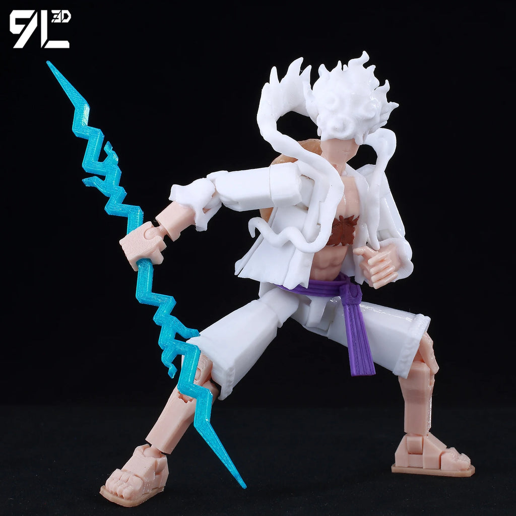 9L3D Gedruckte Anime One Piece Naruto Demon Slayer Dummy13 Lucky T13 Bewegliche Shapeshift Actionfiguren Mannequin Spielzeug Sammlerstücke