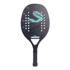 Vollcarbon 3K Faser Strandtennisschläger raue Oberfläche professioneller Schläger für Herren und Damen mit Schutzhülle