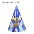 Sonic Geburtstagsparty Dekoration Spiel Igel Ballons Actionfigur Party Pappteller Handtuch Becher Tischdecke Spielzeug Kindergeschenke