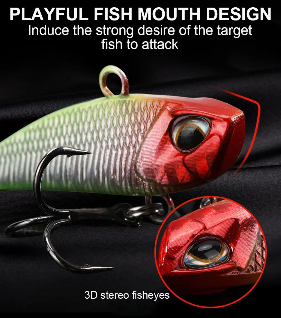 WALK FISH 7g 11g 15g 21g Spinnerbait Metall VIB Angelköder rotierender Schwanz Vibration Pailletten Japan Wobbler Trollingköder Pesca