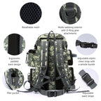 Bassdash Angeltasche Köderrucksack Leicht Taktisch Köderbox Multifunktional