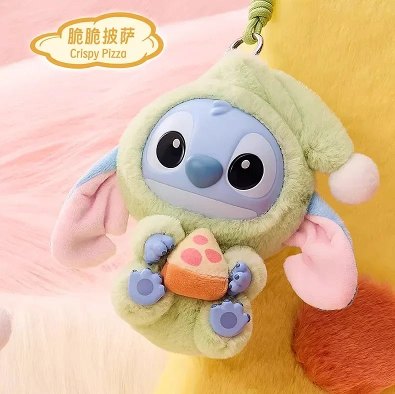 Neue Stitch Iss Etwas vor dem Schlafengehen Serie Vinyl Blind Box Tasche Plüsch Anhänger Niedliche Puppe Mystery Box Spielzeug Erwachsenengeschenk