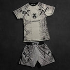 UFC Neuer achteckiger Käfig Kampf Nacht Herren und Kinder MMA Locker atmungsaktiv schnelltrocknend Boxen Training Sport Set
