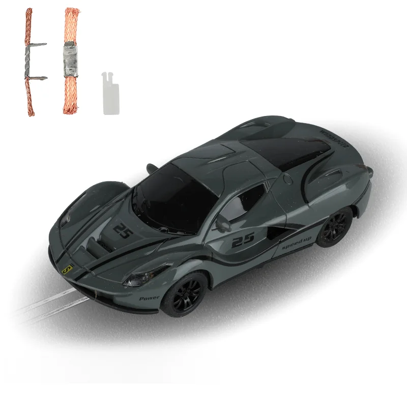 Analog Slotcar 1:43 1/43 Maßstab CLK GTR F1 Veneno Polizei LaFerrari Auto Evolution Rennstrecken-Spielzeugautos
