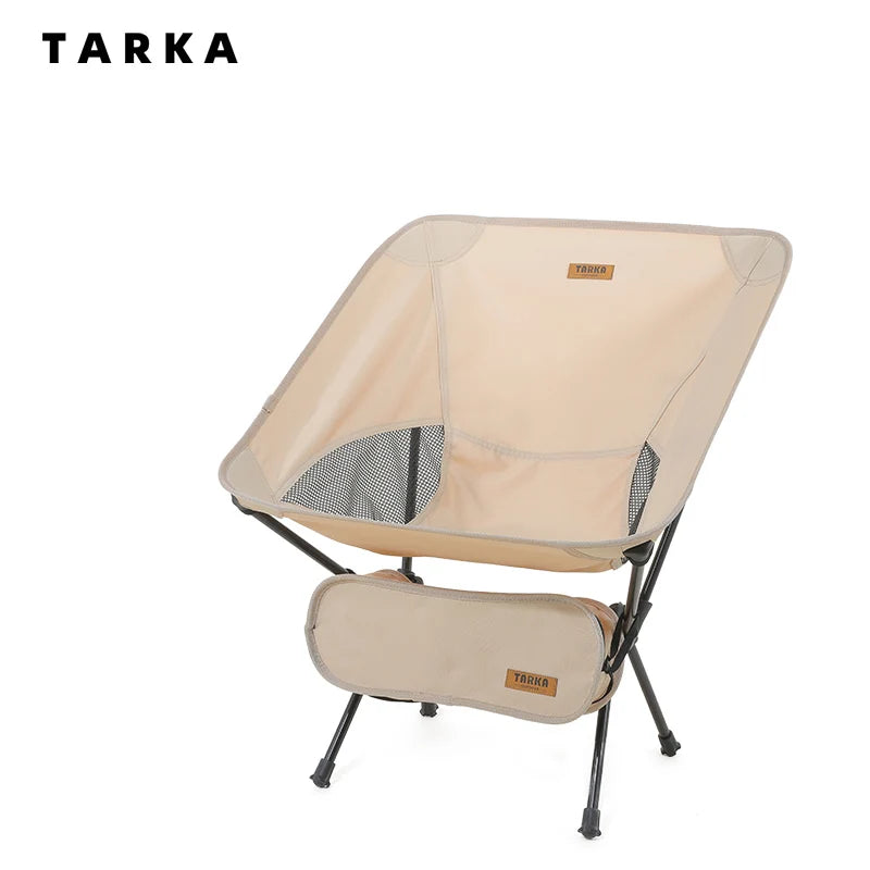 TARKA Faltbare Campingstühle Set Leichter Klappstuhl Ultraleichte Rucksack-Mondstühle für Garten Picknick Strand Angeln Hauptbild