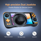 K56 Android 14 tragbare Gaming-Konsole mit 5,5-Zoll-Touchscreen und über 50 Retro-Videospiel-Emulatoren für DC/MAME/SS