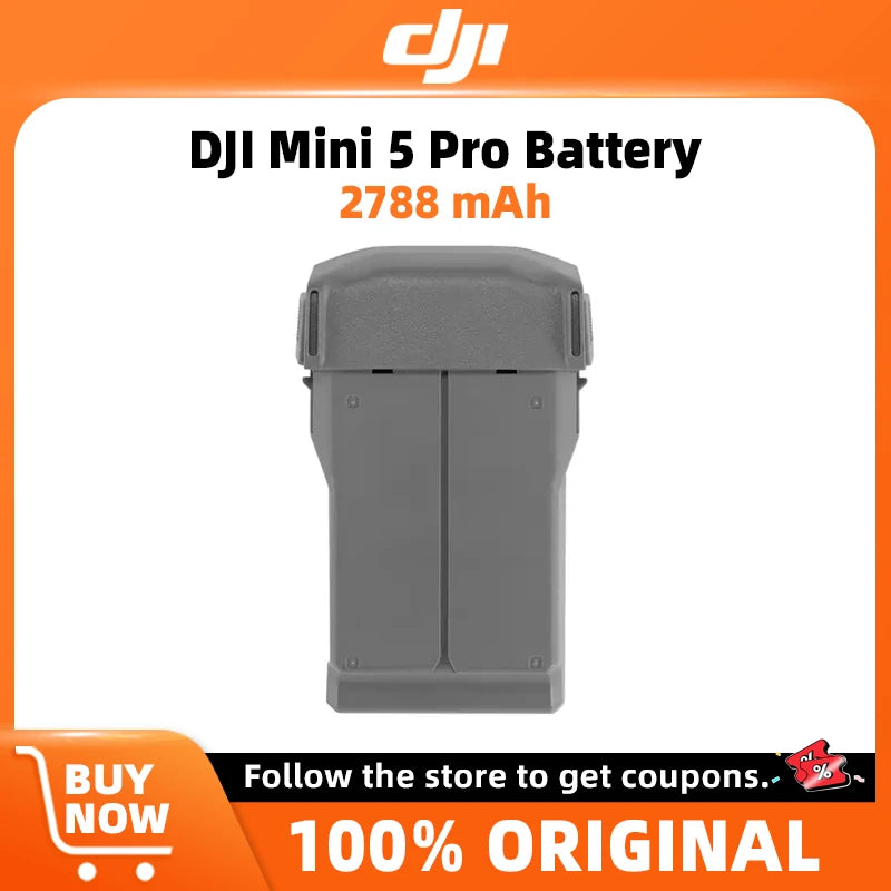 DJI Mini 5 Pro Intelligent Flight Battery (2788 mAh) mit bis zu 36 Minuten Flugzeit Original Akku auf Lager