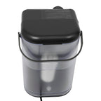 1700W 3L Sofort-Heißwasserspender 3s Heizung LED Touchscreen Wasserkocher 25-99°C Temperaturregelung EU Stecker für Zuhause Büro Schwarz