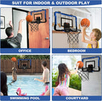 Ring Basketballkorb Wandmontiertes Indoor-Trainings-Kinder-Basketballspielzeug Mini-Basketballkorb-Set für Kinder-Outdoor-Spiele