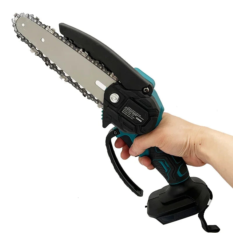 Makita 6 Zoll Kettensäge Elektrische Säge 18V Handheld Tragbare Holzfäller Kettensäge Gartenbeschneidung Holz Elektrowerkzeug