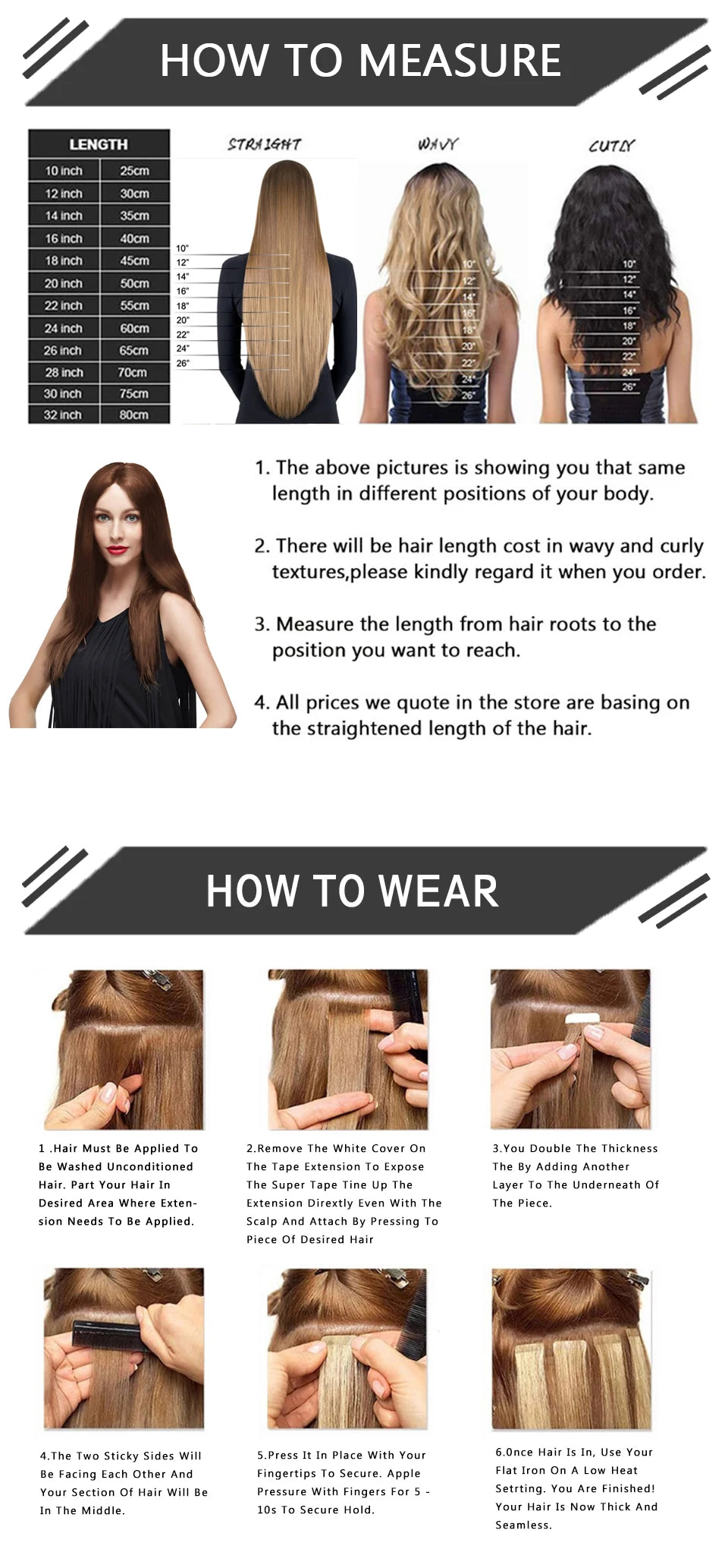 Clip-in Echthaar Extensions Glatt 100% Remy Echthaar Clip-in Extensions Unsichtbare Nahtlose Clip-ins Haarverlängerung 8 Stück Natur