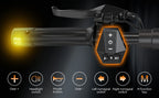 RCB NFC D5 ABE Ultra Electric Scooter for Adults ABE Certified 500W Motor 1600W Peak 27Ah Battery 110-130km Range 10 Inch Self-repairing Tires Double Brake Dual Suspension Turn Signals NFC APP