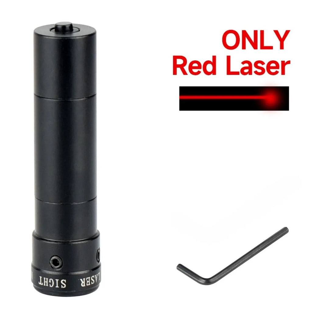 Outdoor Rotpunkt-Rot-/Grün-Laservisier Jagdzubehör Sport-Weitdistanz-Laserkalibrator für 11/20mm Schiene
