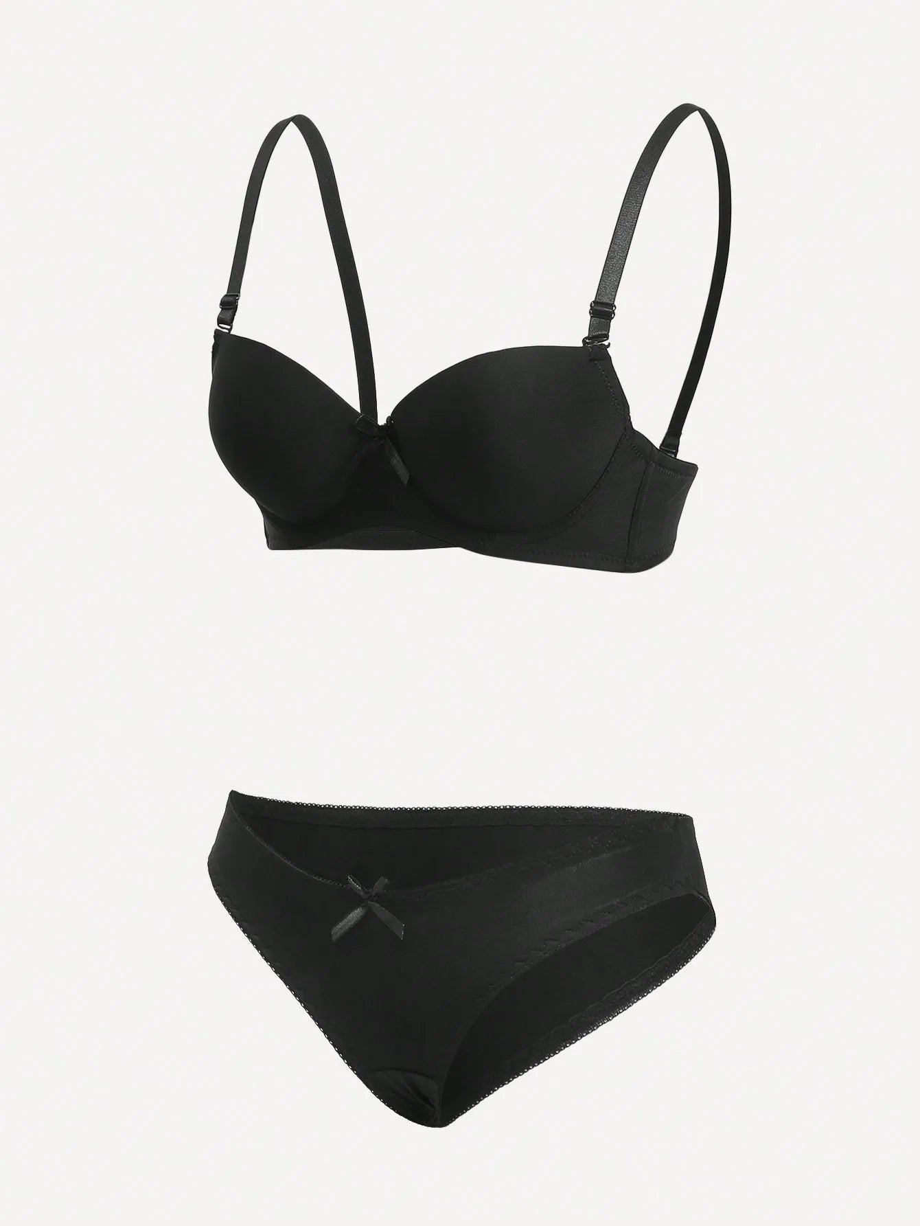 Hochwertiges sexy Dessous-Set für Damen aus Spitze mit Schnürung und Bügel-Push-up, 2-teiliges Set für den täglichen Gebrauch, Unterwäsche-Set A2127