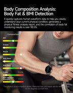2026 Neue Mikrophysikalische Untersuchung Gesundheits-Smartwatch Herren EKG Harnsäure Lipide Blutdruck BT Anruf Smartwatch Für Android IOS