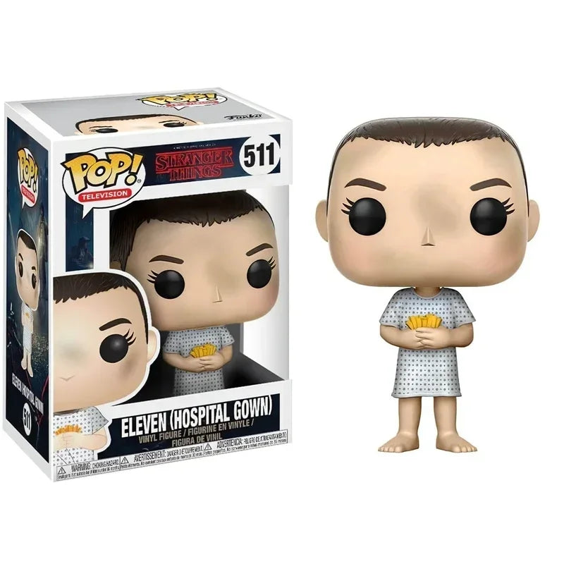 NEU!!! FUNKO POP Stranger Series #1462 Eddie #1250 Dustin Steve Robin Eleven Vinyl-Actionfiguren-Sammlermodelle für Geschenke
