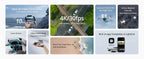 DJI Mini 4K Drohne Kamera 249g 3-Achsen Gimbal Stabilisierung 10km Videoübertragung Auto Rückkehr Widerstand Lange Akkulaufzeit Original C0