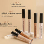 Flüssiger Concealer Matt, hohe Deckkraft, wasserfest, ölkontrollierend, feuchtigkeitsspendend, langanhaltend, professionelles Gesichts-Make-up