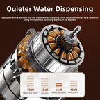 Electric Water Dispenser Foldable Automatic Water Pump Bottle With LED Display USB Charging Household Barreled Water Dispenser