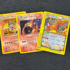 PKM Proxy-Karten Japanische Rocket Dark Glurak Neo-Ära Lugia Promo Kangaskhan E-Serien-Ära Glurak Holographische PTCG Proxy-Spielzeuge