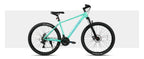HILAND 26 Zoll Mountainbike aus Aluminiumlegierung für Damen und Herren, 21-Gang-Fahrrad mit mechanischen Scheibenbremsen, Federgabel