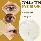 Kollagen-Augenmaske, tief feuchtigkeitsspendend, strafft die Haut um die Augen, Augenpflege, Anti-Aging-Hautpflege, verjüngt die Haut