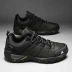 HIKEUP Rutschfeste Herren Wanderschuhe Atmungsaktive Outdoor Abriebfeste Spritzwassergeschützte Kletterschuhe Herren Sneaker Tourismus Bergschuhe