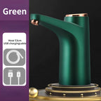 Automatischer Wasserspender, elektrische Wasserpumpe, Tastensteuerung, USB-Ladefunktion, tragbar für Küche, Büro, Outdoor, Getränkespender