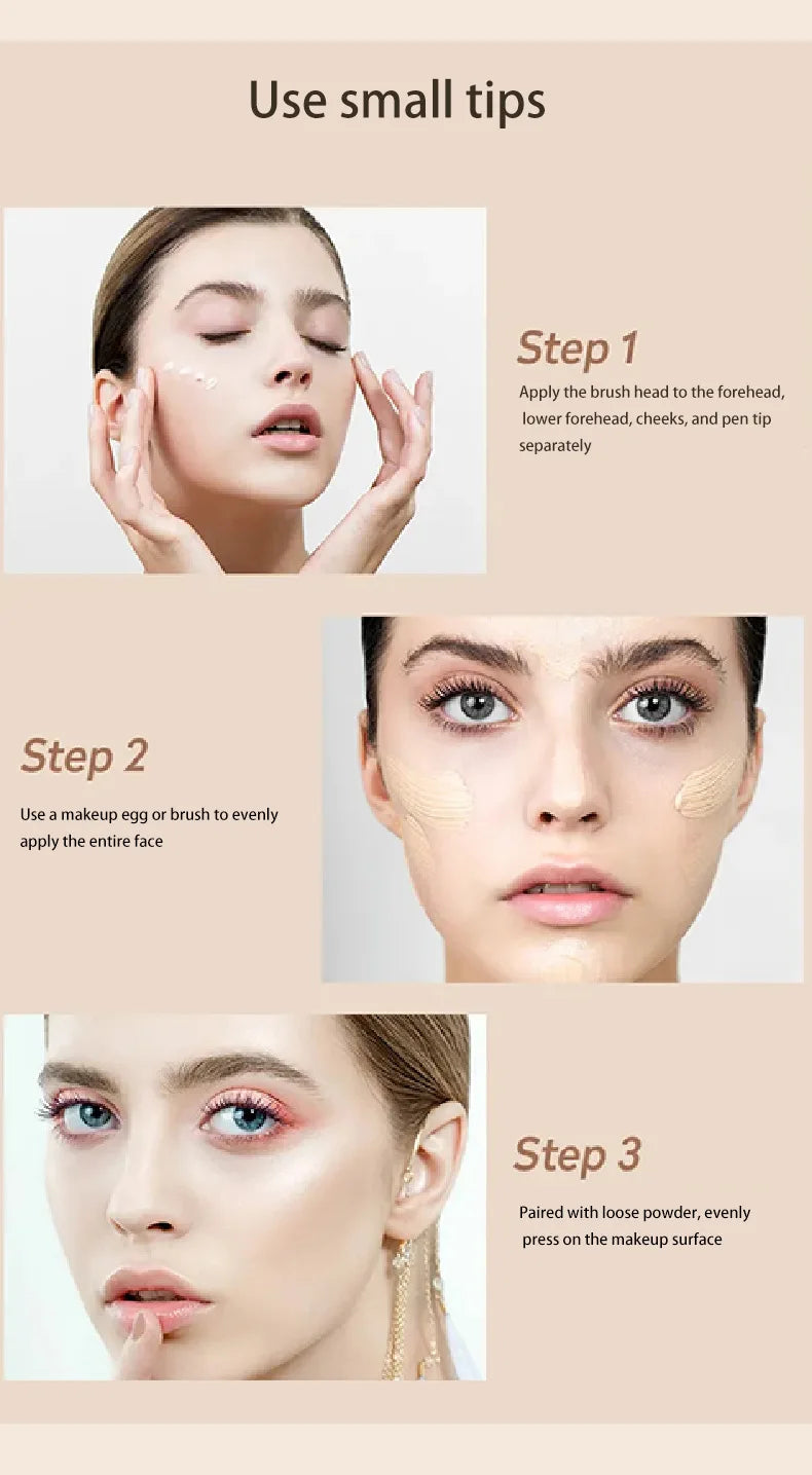 Flüssiger Concealer Matt, hohe Deckkraft, wasserfest, ölkontrollierend, feuchtigkeitsspendend, langanhaltend, professionelles Gesichts-Make-up