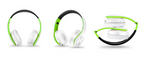 Herren Geschenk Gold Wireless Kopfhörer Bluetooth Kopfhörer Stereo Headset Spiel mit eingebautem Mikrofon, universell für Android und iOS