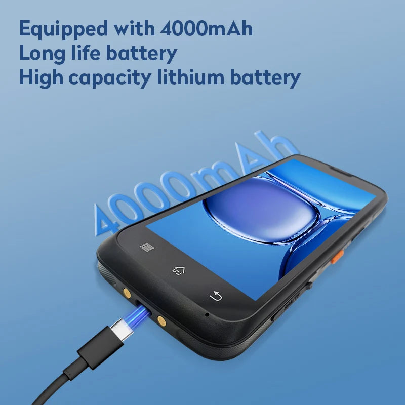 Android 12 Handheld PDAs 1D 2D QR Barcode-Scanner für mobile Datenerfassung im Inventar