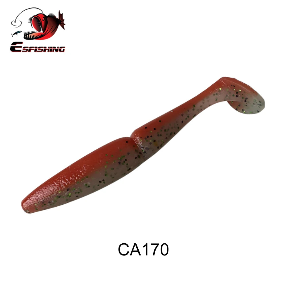 ESFISHING Angelköder Easy Shiner 100mm125mm155mm 200mm pesca isca artificial Silikonköder Leurre Souple Hecht Barsch