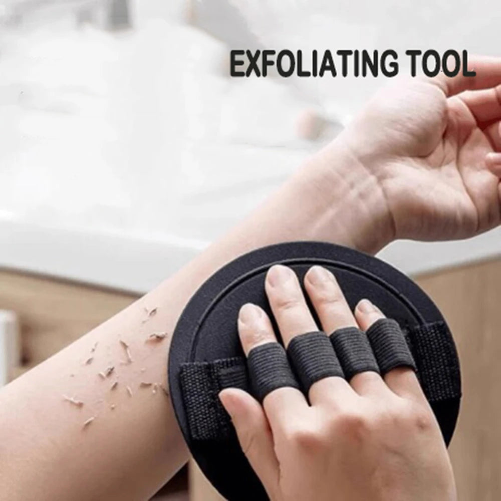 Körperpeeling-Bürste – runder Peeling-Schwamm zur Entfernung abgestorbener Haut, schmerzfreies Duschwerkzeug, feuchtigkeitsspendendes Badetuch, Hautpflege