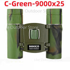 Leistungsstarkes Fern Fernglas Monokular Teleskop Faltbar Tragbar BAK4 FMC Optik Jumelles für Outdoor Camping Jagd Konzert