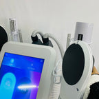 Neues Myoslim Desktop RF Körperformungsgerät Pro Rollenmassage Magnetische Schlankheits-EMS Fettreduzierung Gewichtsverlust Weißes Gerät
