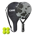 Leichter Carbonfaser-Käfig-Padel-Schläger | Tennisschläger Sportgeräte Fitness und Gesundheit, gute Elastizität, hohe Qualität!