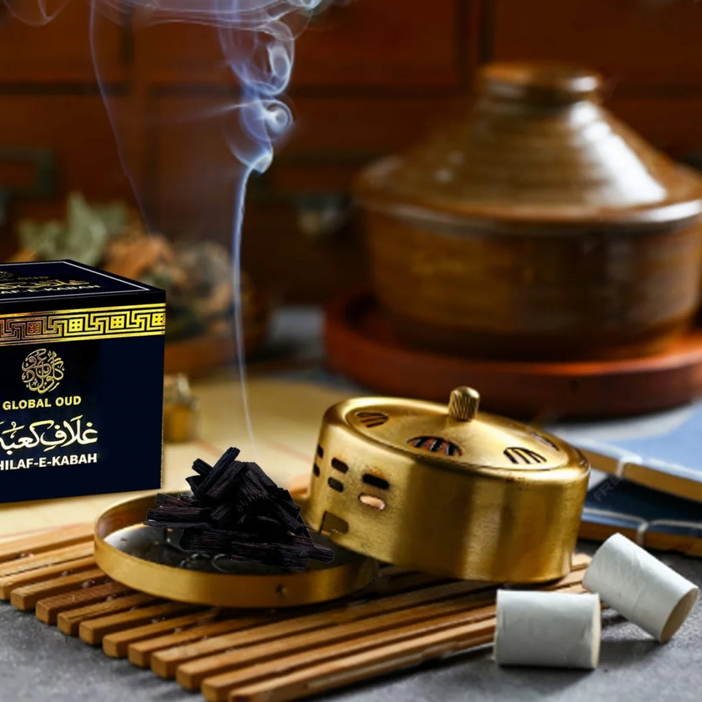 Luxus-Räucherwerk – Traditioneller arabischer Duft für Keramik- / tragbare Brenner, handgefertigtes Räucherwerk, Aromatherapie, Sandelholzduft, Geschenk