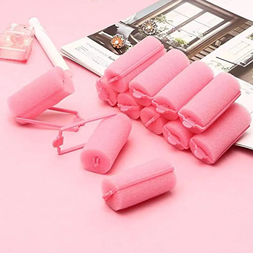 6-14 Stück weiche Schaumstoffkissen-Lockenwickler für Haare, Lockenwickler für Friseursalons, DIY-Locken, Friseurset, DIY-Heimhairstyling-Werkzeuge