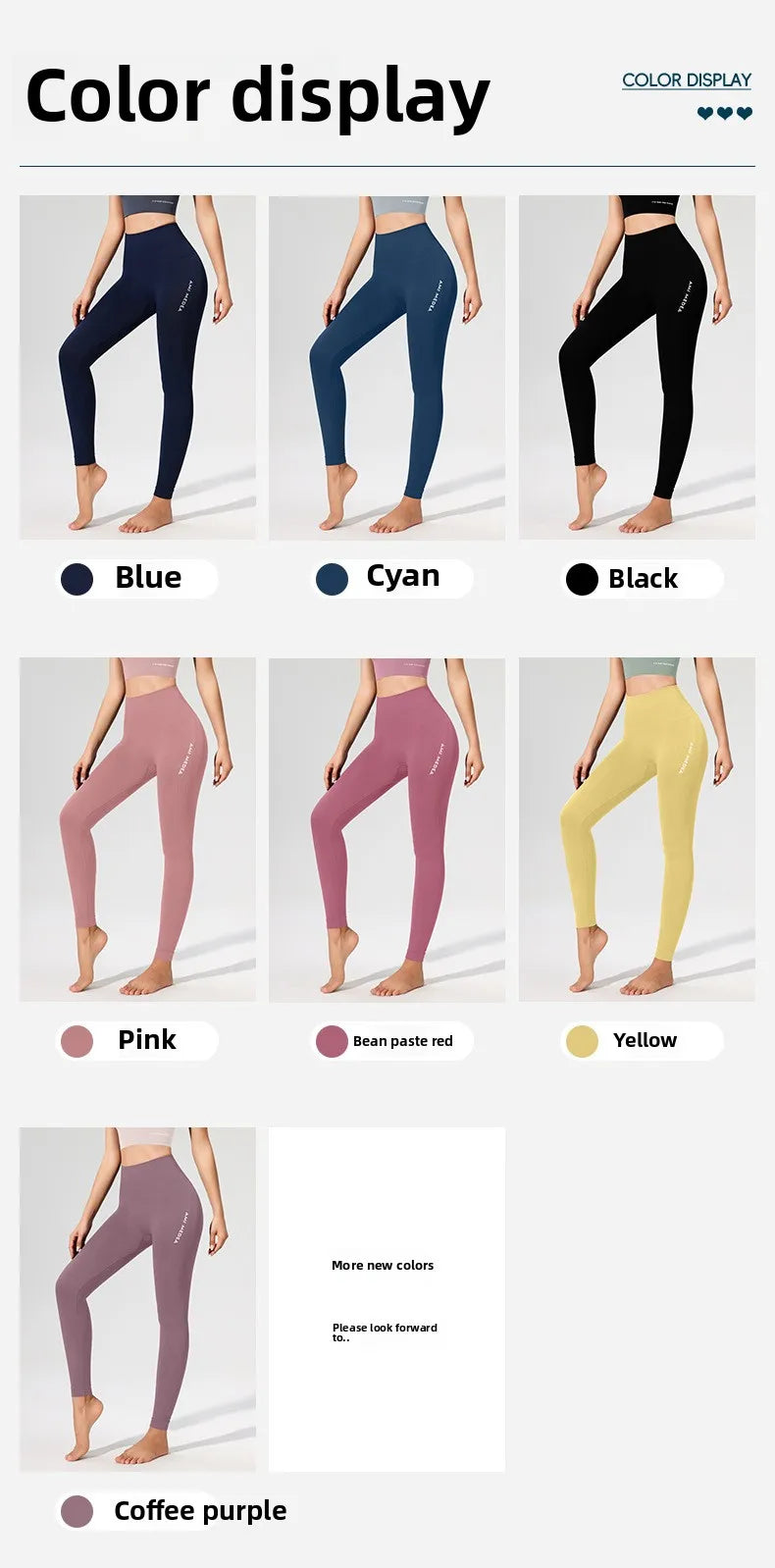 Pfirsich Lift Hüfte Hohe Taille Yogahose Damen Stretch Eng Trainingshose Laufen Sexy Fitnesshose