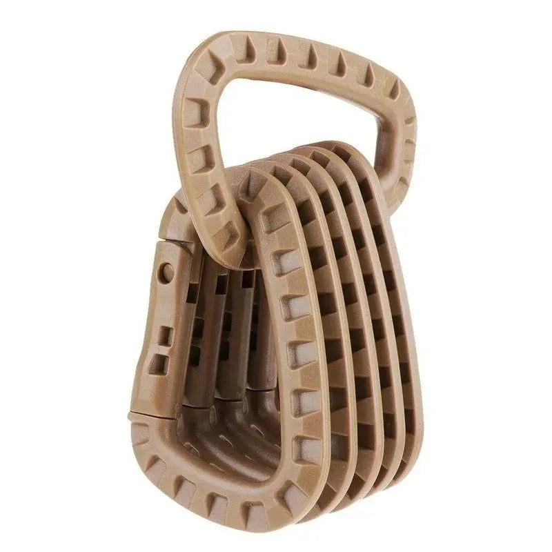 1/2/3/4/6pcs Taktischer Karabiner Karabinerhaken Karabiner Clip Kunststoff Kadett Wandern Camping