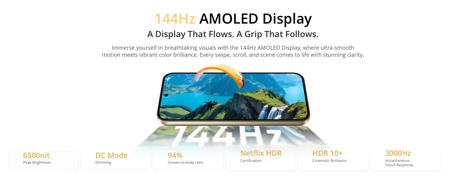 Neu eingetroffen: realme 16 Pro 5G Smartphone Europäische Version 200 MP LumaColor Kamera 6500 Nits AMOLED Display 6500 mAh Akku NFC