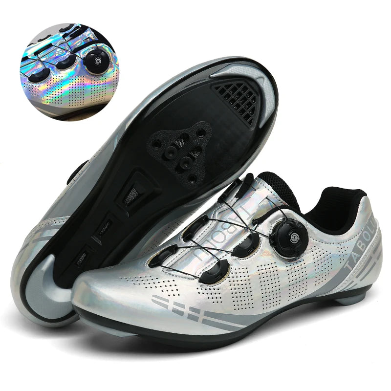 Fahrradschuhe aktualisiertes Modell MTB Fahrrad Herren Rennen Wettkampf selbstsichernd Speed Fahrrad Sportschuhe Damen Spd Cleats Radschuhe