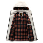 Mode Herren Freizeit Windbreaker Jacken Kapuzenjacke Herren Wasserdicht Outdoor Softshell Wintermantel Kleidung Warmer Fleece Dick