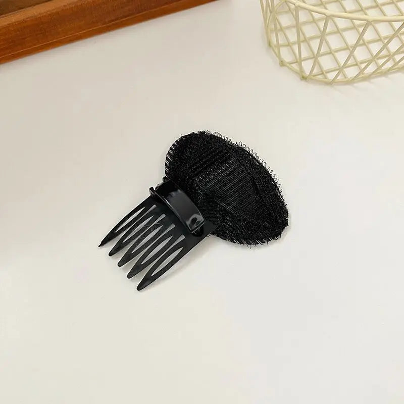 Haarkissen unsichtbar flauschig Puff Haarpad Schwamm Clip Dutt Bump It Up Volumen Haaransatz Damen Mädchen Styling Zubehör