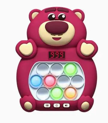 Lotso Game 3D Ground Mouse Challenge Stressabbauende Spielkonsole Quick Push Game Pop Up Quick Push PuzzleToy Geburtstagsgeschenk