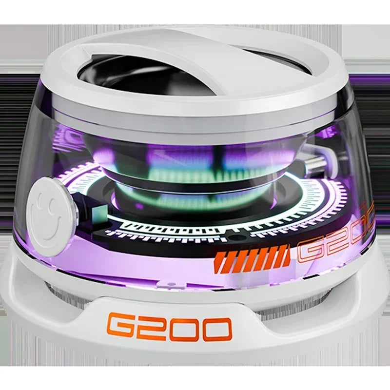 VIKEFON Tragbarer Mini Bluetooth Lautsprecher G200 RGB-Beleuchtung Magnetischer Lautsprecher BT5.3 Mini Sound Box 7 Stunden Wiedergabe Handyhalter